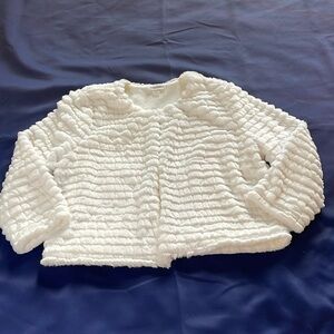 Calvin Klein Faux Fur Sweater